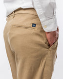 Pantalón Chino Soft Slim en Beige Oscuro
