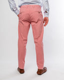 Light Pink Soft Slim Chino Trousers
