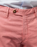 Calças Chinos Soft Slim em Cor-de-rosa Claro