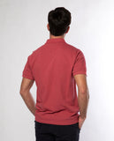 Red Short Sleeve Polo 100% Cotton