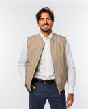 Light Beige Vest 100% Cotton