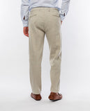 Light Grey Soft Slim Chino Trousers