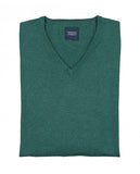 Green V Neck Sweater