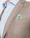 Light Beige Sports Jacket 100% Linen