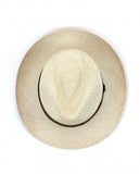White Panama Hat 100% Paper