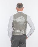 Light Grey Vest 100% Wool