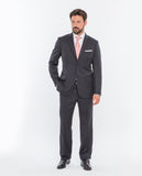 Dark Blue Suit Regular Plain 100% Flece wool