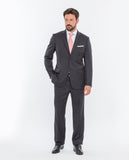 Dark Blue Suit Regular plain 100% Flece wool