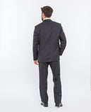 Dark Blue Suit Regular Plain 100% Flece wool