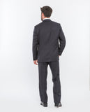 Dark Blue Suit Regular plain 100% Flece wool
