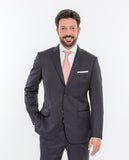 Dark Blue Suit Regular Plain 100% Flece wool
