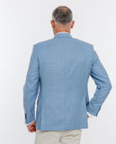 Light Blue Classic Jacket 100% Flece wool