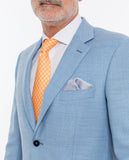 Light Blue Sports Jacket 100% Flece wool