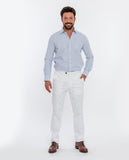 White Regular Chino Trousers