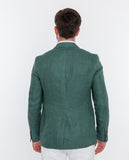Americana 100% Lino en Verde Oliva