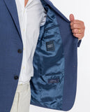 Dark Blue Classic Jacket 100% Flece wool