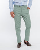 Green Regular Chino Trousers