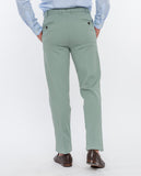Green Regular Chino Trousers