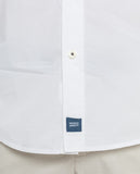 Camisa Casual 100% Algodón en Blanco