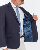 Dark Blue Blazer 100% Wool