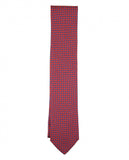 Dark Red Tie 100% Silk
