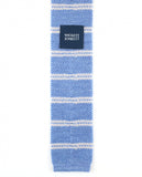 Gravata de Malha 100% Lã em Azul