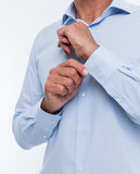 Blue Classic Shirt 100% Cotton