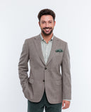 Brown Sports Jacket 100% Flece wool