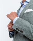 Green Sports Jacket 100% Flece wool