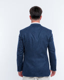 Dark Blue Sports Jacket 100% Flece wool