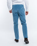 Blue Regular Chino Trousers