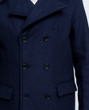 Dark Blue Jacket 100% Wool