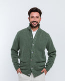 Dry Green Cardigan 100% Wool