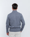 Light Grey Cardigan 100% Merino Wool