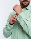 Light Green Casual Shirt 100% Cotton