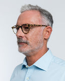 Camisa Casual 100% Algodão em Azul Claro