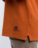 Polo Piqué 100% Algodón en Naranja Oscuro