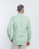 Light Green Casual Shirt 100% Cotton