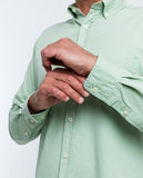 Light Green Casual Shirt 100% Cotton