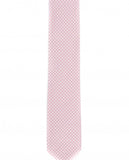 Corbata 100% Lino en Rosa Claro