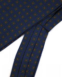 Dark Blue Ascot 100% Silk