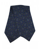 Blue Ascot 100% Silk
