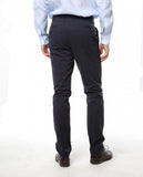 Dark Blue Regular Chino Trousers