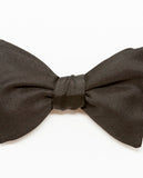 Black Bow Tie 100% Silk