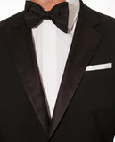 Black Bow Tie 100% Silk