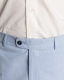Light Blue Classic Trousers Regular
