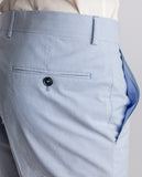 Light Blue Classic Trousers Regular