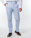 Light Blue Classic Trousers Regular