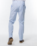 Light Blue Classic Trousers Regular