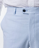 Light Blue Classic Trousers Regular